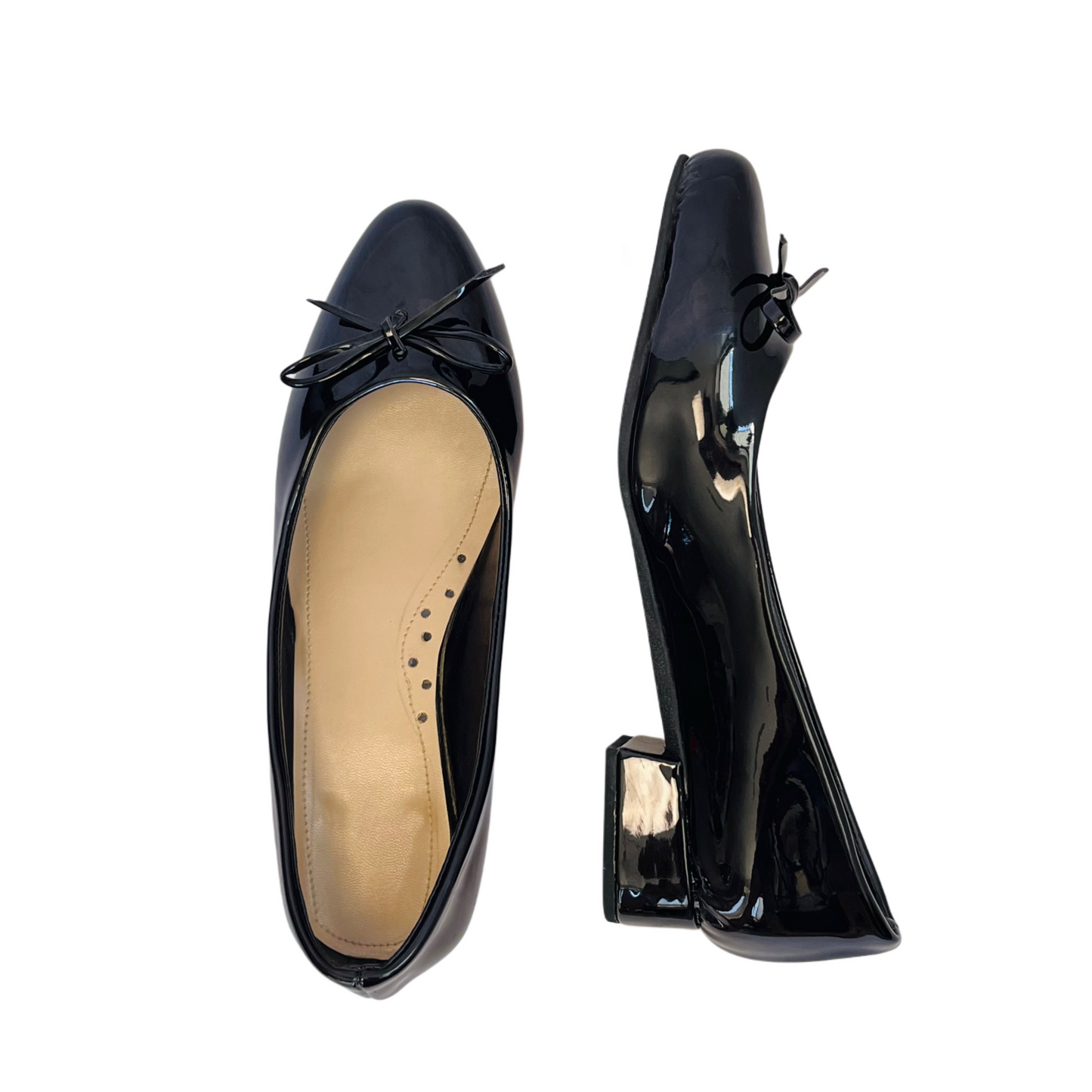 Glossy School Shoes & Office Black Shoes Marikina Made Women Shoes