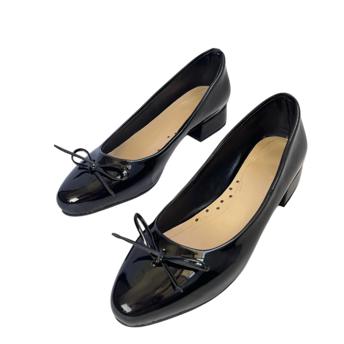 Glossy School Shoes & Office Black Shoes Marikina Made Women Shoes