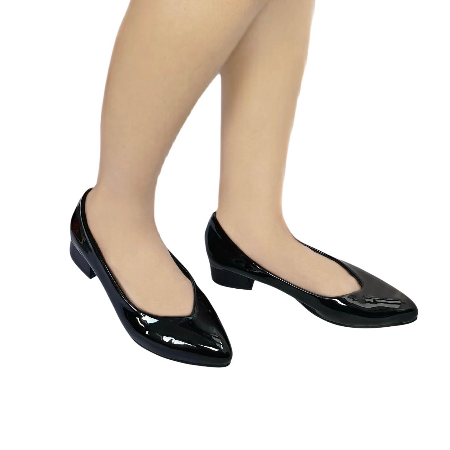 Glossy School Shoes & Office Black Shoes Marikina Made Women Shoes