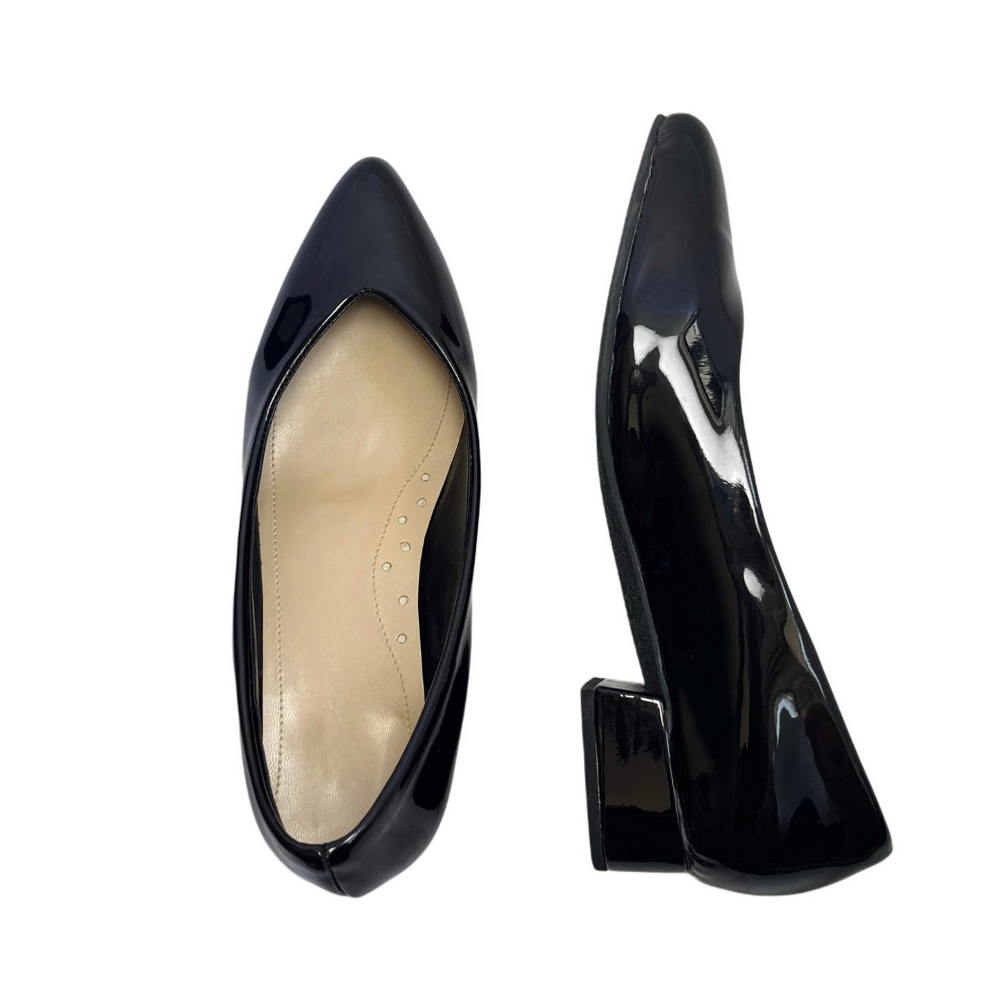 Glossy School Shoes & Office Black Shoes Marikina Made Women Shoes