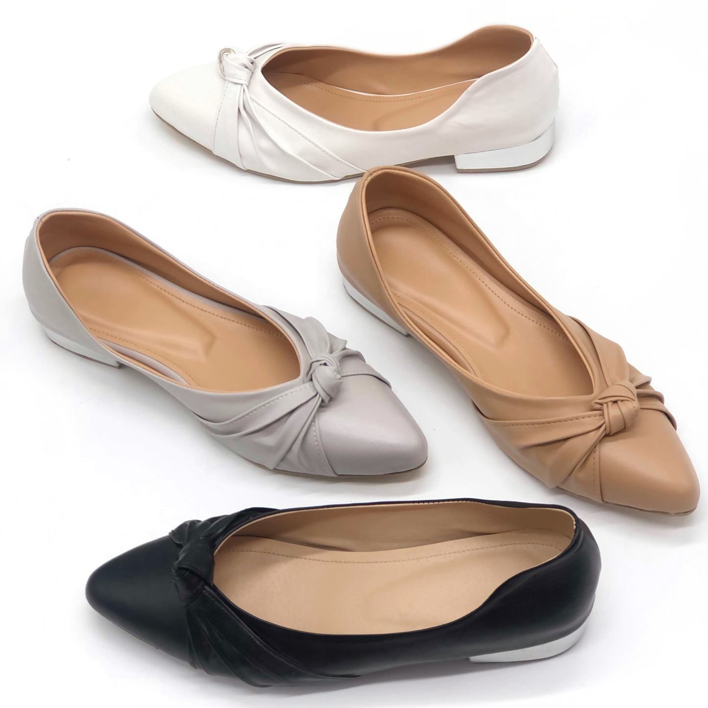 Marikina Shoes Simply Shoes With Silver Heels for Women (Darcy)