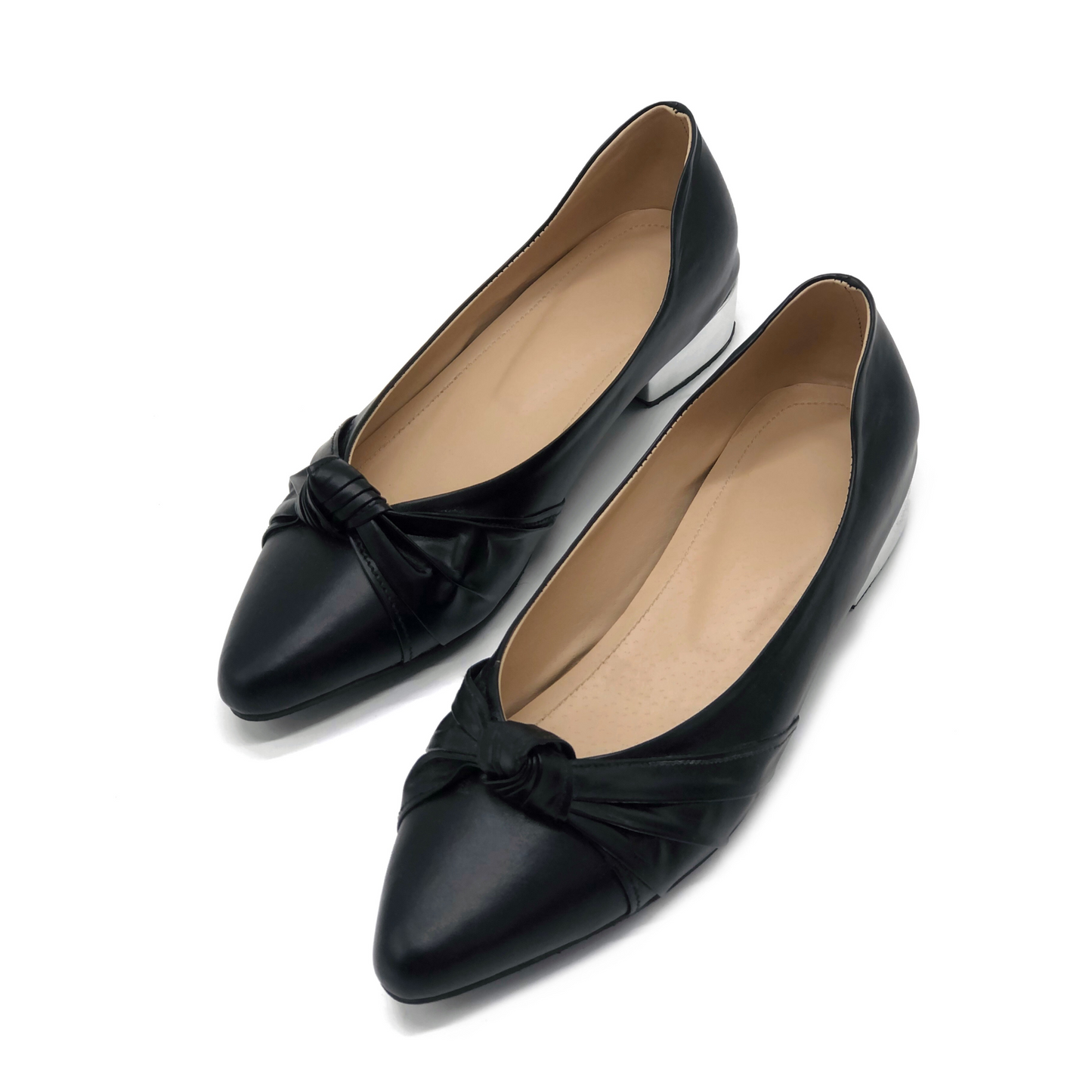 Marikina Shoes Simply Shoes With Silver Heels for Women (Darcy)