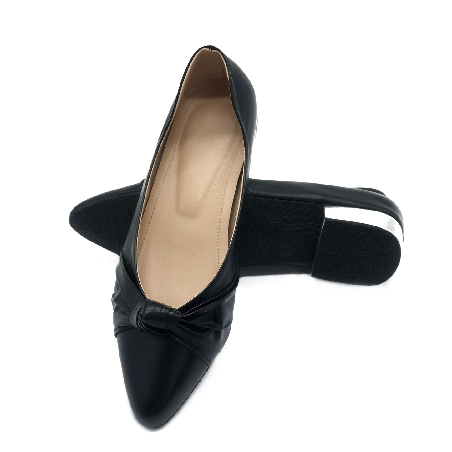 Marikina Shoes Simply Shoes With Silver Heels for Women (Darcy)