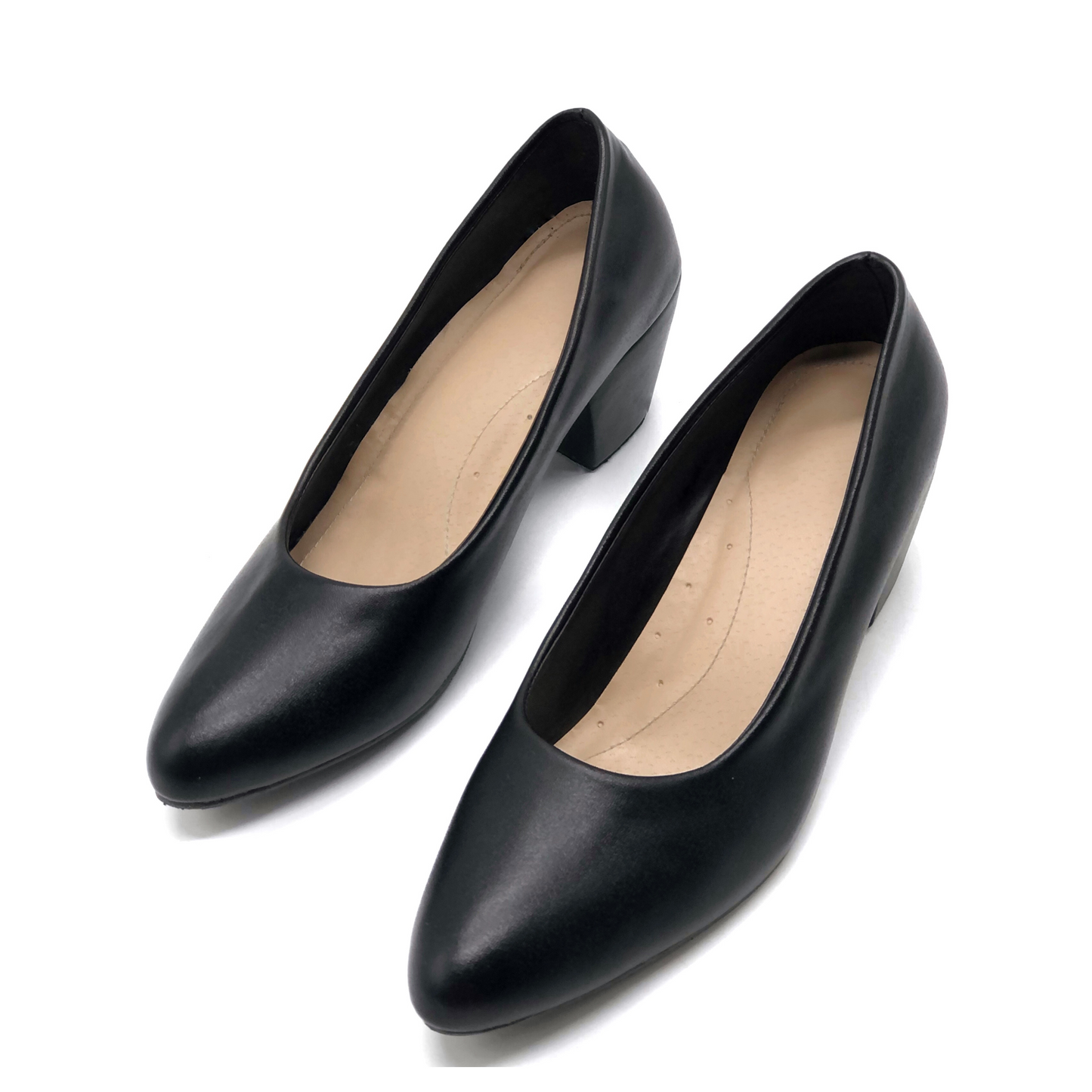 Office/ School Black Shoes Heels School Black Shoes Heels 2.5 inches Marikina Made Women Shoes