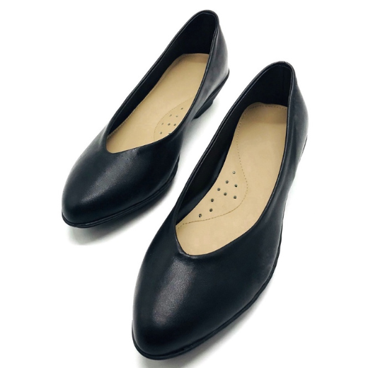 Machine Sewn/ Tahi School & Office Black Shoes Marikina Made Women Shoes