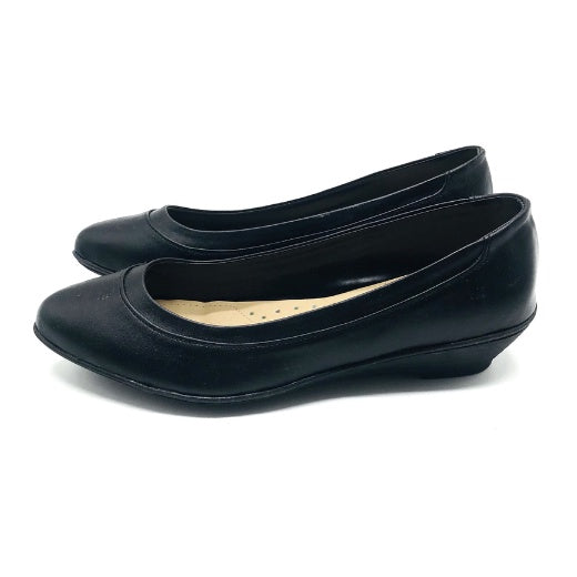 Machine Sewn/ Tahi School & Office Black Shoes Marikina Made Women Shoes