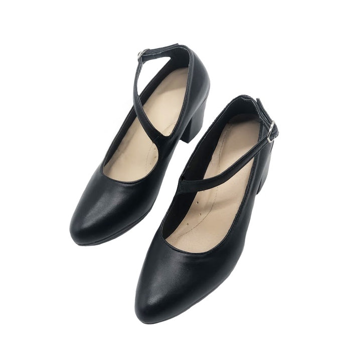 Office/ School Black Shoes Heels School Black Shoes Heels 2.5 inches Marikina Made Women Shoes