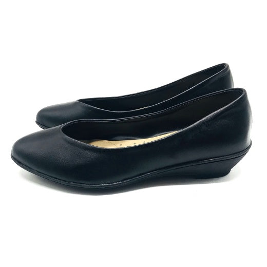 Machine Sewn/ Tahi School & Office Black Shoes Marikina Made Women Shoes